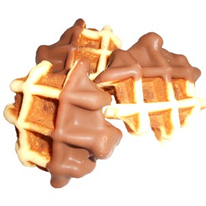 WAFELTJES BOTER MELKCHOCOLADE BULK FOOD & VISION 100ST|90059