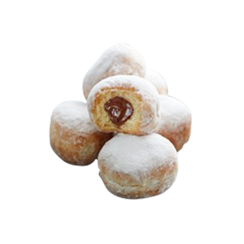 MINI BEIGNET HAZELNOOT 25GR 175ST  FOOD & VISION|90077