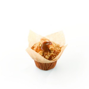 APPEL-KANEEL MUFFIN MET KARAMELVULLING 112GR 36ST VANDEMOORTELE|A229