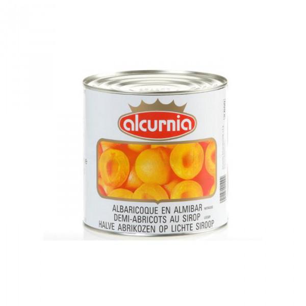 ABRIKOZEN OP SIROOP 6X3KG ALCURNIA|1031