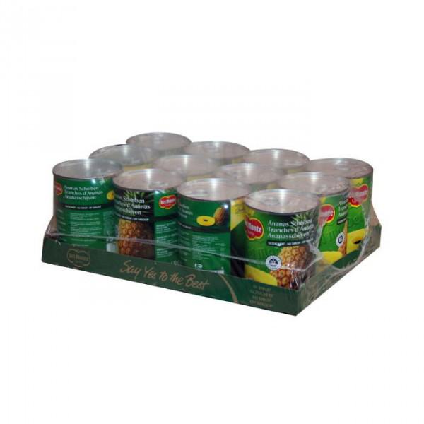 ANANAS 10 SCHIJVEN 12X750GR DELMONTE|1129