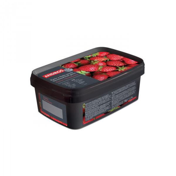 AARDBEIENPUREE GESUIKERD 1KG ANDROS|2007