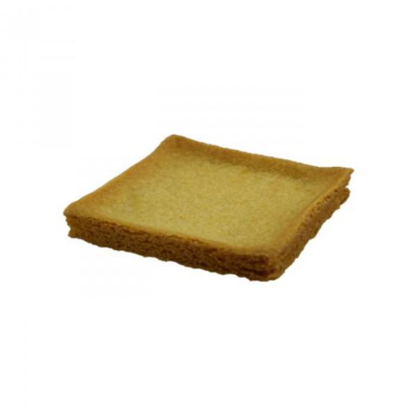 BRETOENSE TARTELET VIERKANT 15X15X1,5CM 18ST 185GR PRUVE|6183